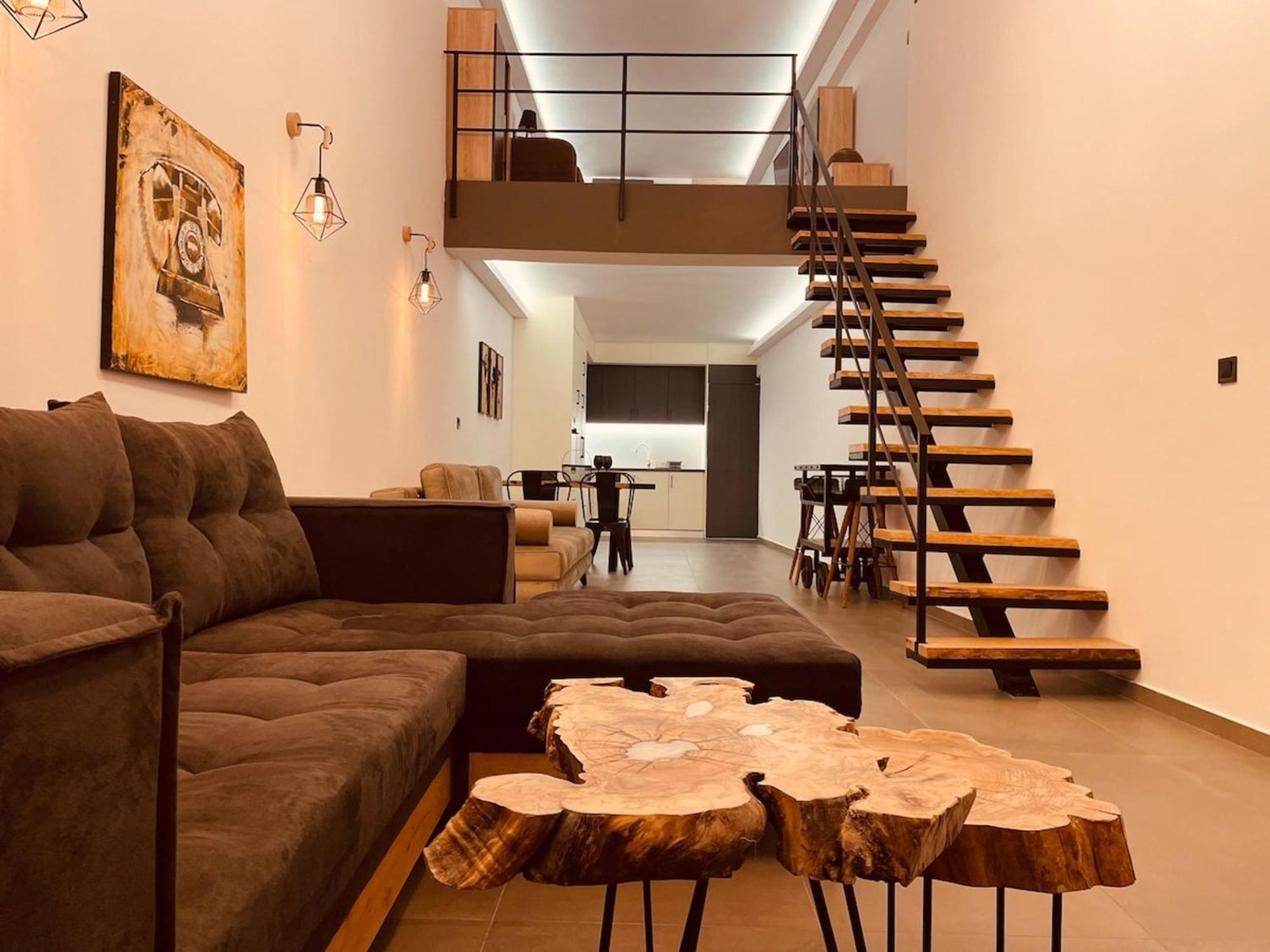 Loft Athens -Nomad Friendly # Superhost Hub# Apartment Exterior photo